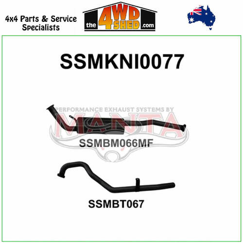 Nissan Patrol GQ 3.0L RB30 Petrol Wagon 2.5 inch Exhaust Off OE Engine Pipe