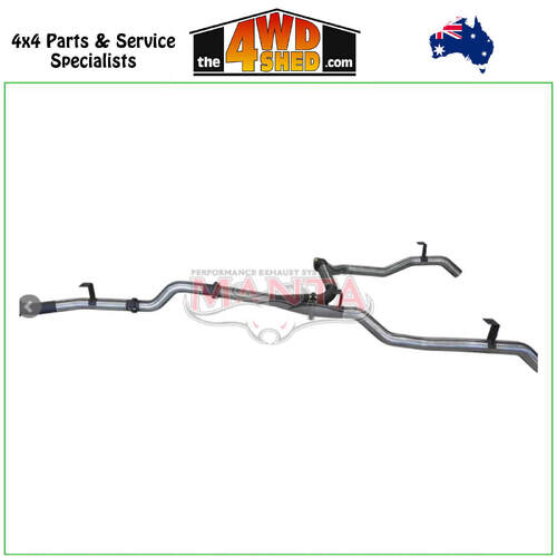 79 Series Toyota Landcruiser VDJ 4.5L 1VD V8 Turbo Diesel 2016-2024 3 inch Exhaust DPF Back
