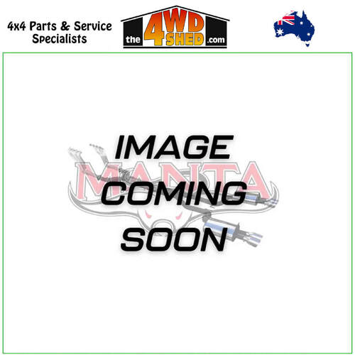 79 Series Toyota Landcruiser VDJ 4.5L 1VD V8 Turbo Diesel 2016-2024 4 inch Exhaust Turbo Back without Cat, with Muffler