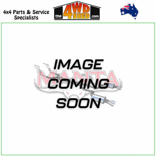 Volkswagen Amarok TDI600 V6 Diesel 3 Inch Exhaust DPF Back With Hotdog