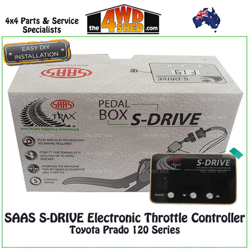 SAAS S-DRIVE Electronic Throttle Controller Toyota Prado 120 Series