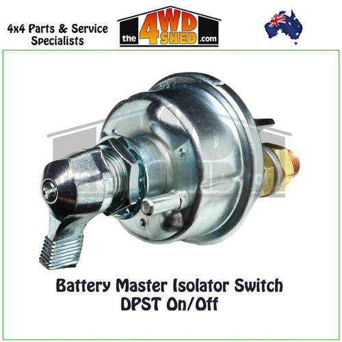 Battery Master Isolator Switch DPST On/Off