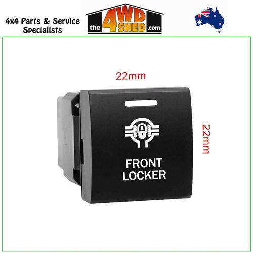 Front Locker Switch Toyota Landcruiser 76 78 79 300 Series Prado 150 250 - WHITE