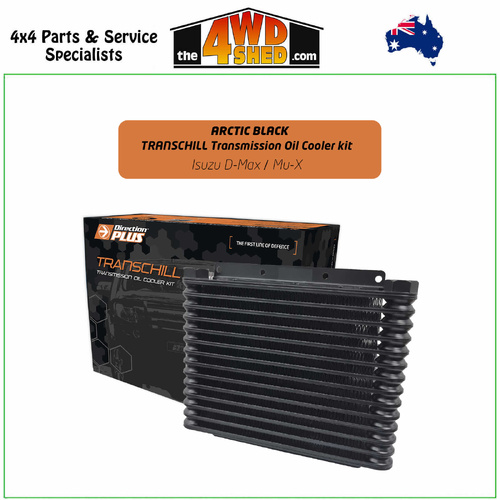 TransChill Arctic Black Transmission Cooler Kit Isuzu DMAX MUX 3L 2012-2020 TCB601DPK
