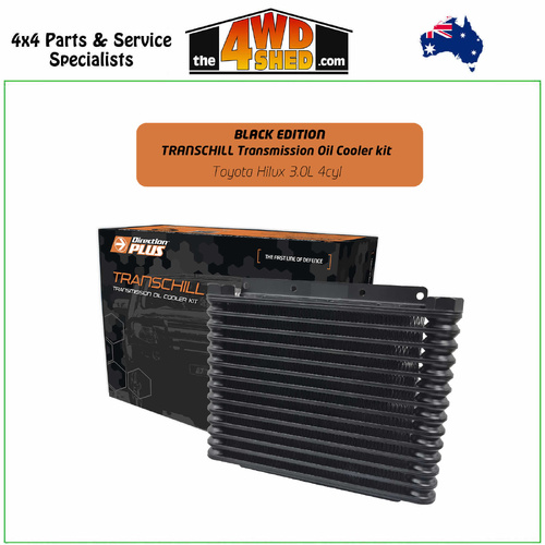 TransChill Arctic Black Transmission Cooler Kit Toyota Hilux N70 TCB612DPK