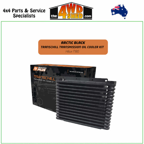 TransChill Arctic Black Transmission Cooler Kit Toyota Hilux N80 Fortuner 2.8L TCB628DPK