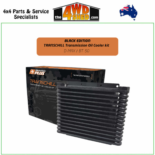 TransChill Arctic Black Transmission Cooler Kit Mazda BT50 Isuzu DMAX MUX 3L 2020-On TCB646DPK