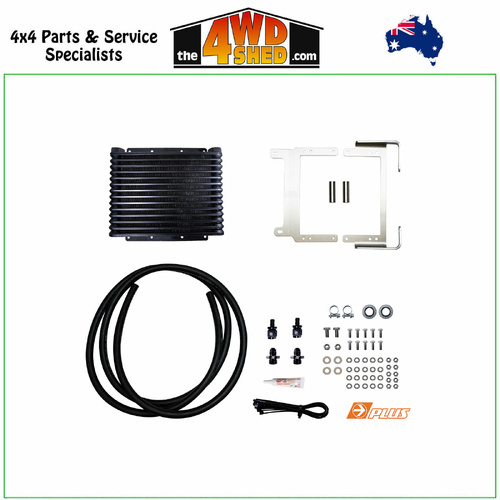 TransChill Arctic Black Transmission Cooler Kit Toyota Prado 250 Series TCB668DPK