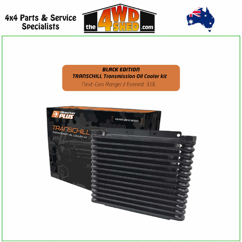 TransChill Arctic Black Transmission Cooler Kit Ford Ranger Next Gen Everest 3L V6 TCB671DPK