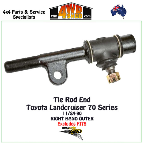Toyota Landcruiser 70 Series Tie Rod End RH fit Relay / Drag Link Rod