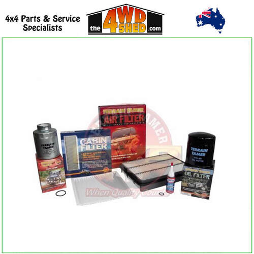 Terrain Tamer Filter Kit Toyota Prado 120 Series KDJ KZJ 1KZTE
