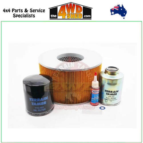 Terrain Tamer Filter Kit Toyota Landcruiser 100 Series HDJ100 1HDT 1/1998-On