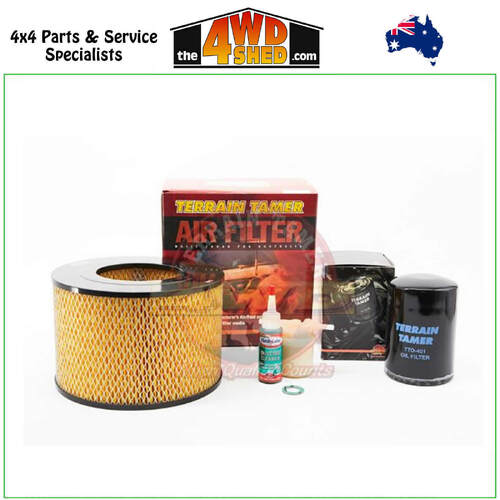 Terrain Tamer Filter Kit Toyota Landcruiser 40 45 55 60 70 75 80 Series FJ CARBURETTOR Engine