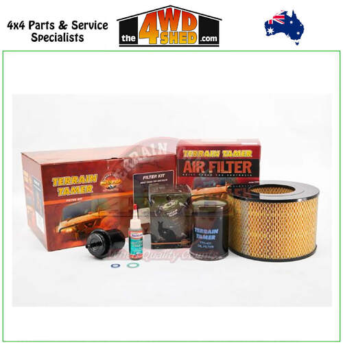 Terrain Tamer Filter Kit Toyota Landcruiser 62 70 75 80 Series FJ EFI Engine