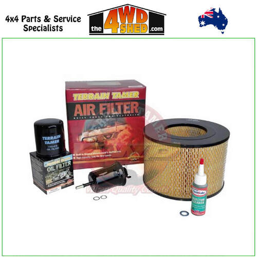 Terrain Tamer Filter Kit Toyota Landcruiser 78 79 Series FZJ 1FZFE 8/1999-