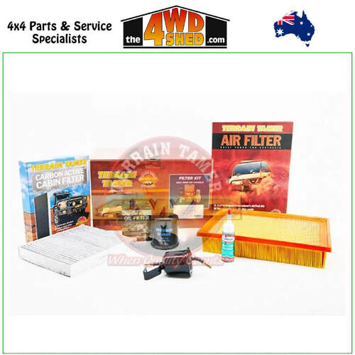 Terrain Tamer Filter Kit Toyota Hilux GGN125 1GRFE 5/2015-