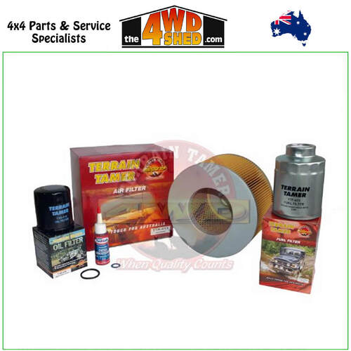 Terrain Tamer Filter Kit Toyota Hilux KDN165 2KDFTV 8/2004-