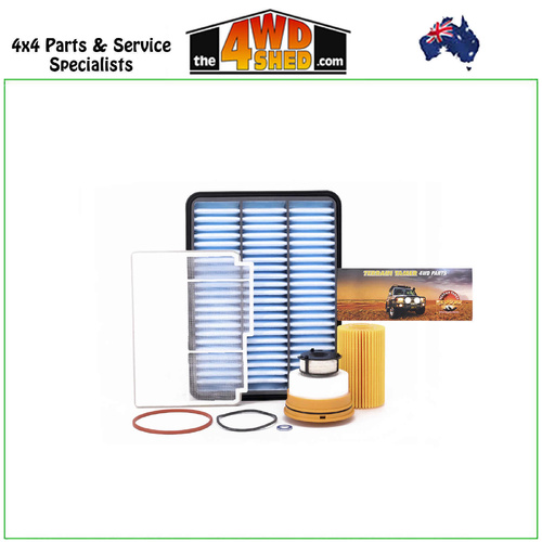 Genuine Filter Kit Toyota Landcruiser 76 78 79 Series VDJ 1/2020-On