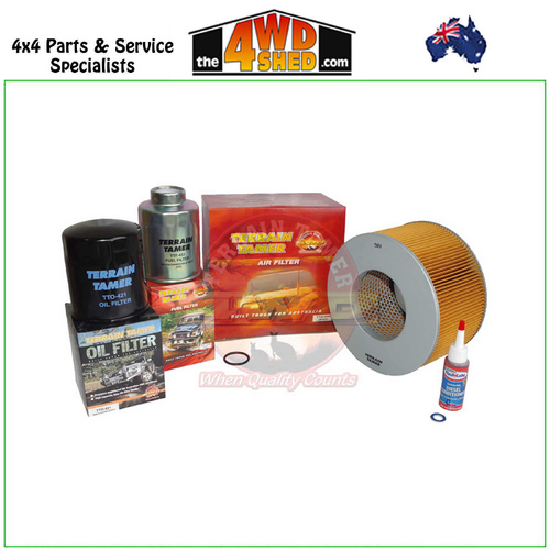 Terrain Tamer Filter Kit Toyota Hilux 5LE KZN LN 1/02-On