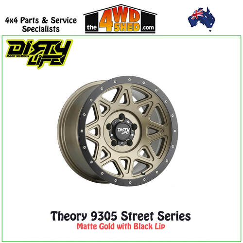 Theory 9305 Street Series - Matte Gold with Black Lip