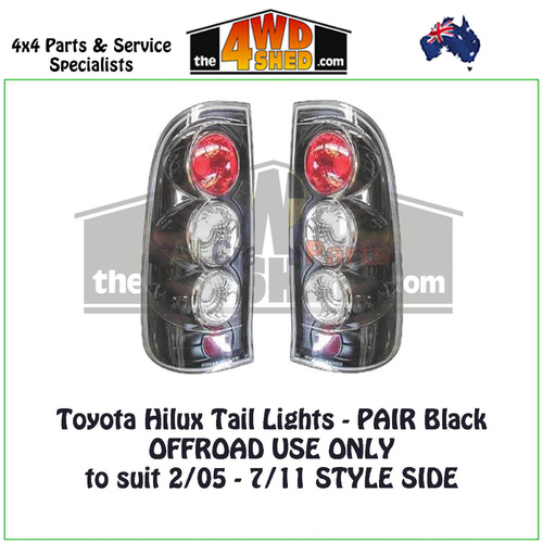 Toyota Hilux Tail Lights 2/05-7/11 - Pair