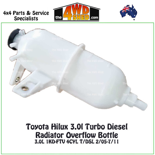 Toyota Hilux 3.0l Diesel Radiator Overflow Bottle