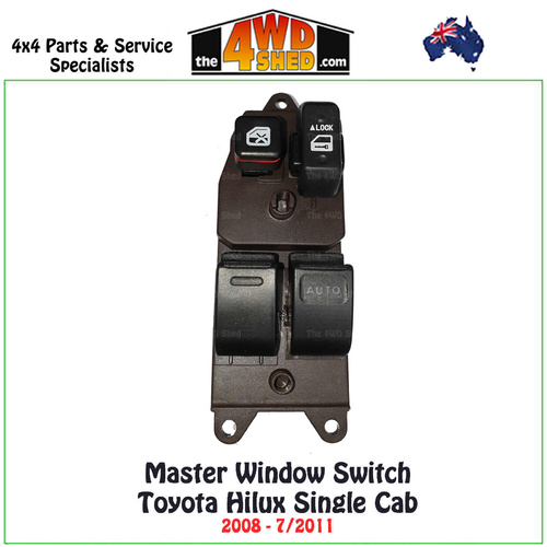 Window Master Switch Control Toyota Hilux Single Cab