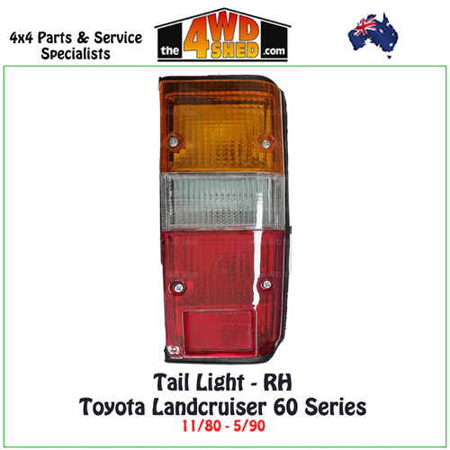 60 Series Toyota Landcruiser Tail Light 11/80-5/90 - Right