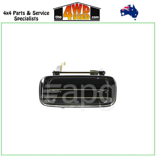 Rear Chrome Door Handle Toyota Landcruiser 80 Series - Right