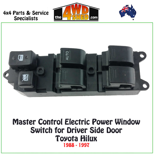 Window Master Switch Control - Toyota Hilux