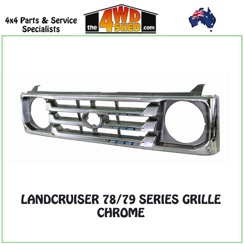 Landcruiser 78/79 Series Chrome Grille