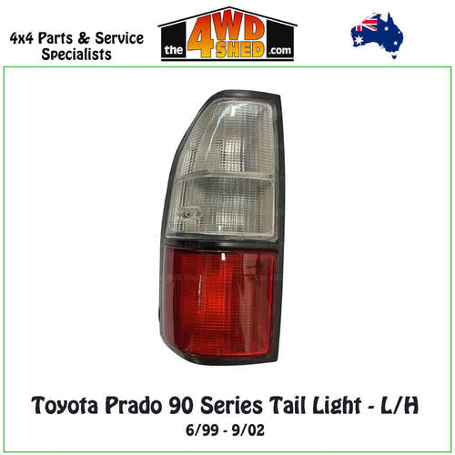 Toyota Prado 90 Series Tail Light 6/99-9/02 - Left