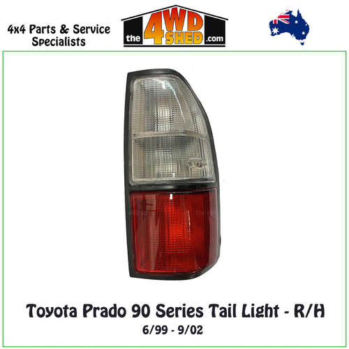 Toyota Prado 90 Series Tail Light 6/99-9/02 - Right