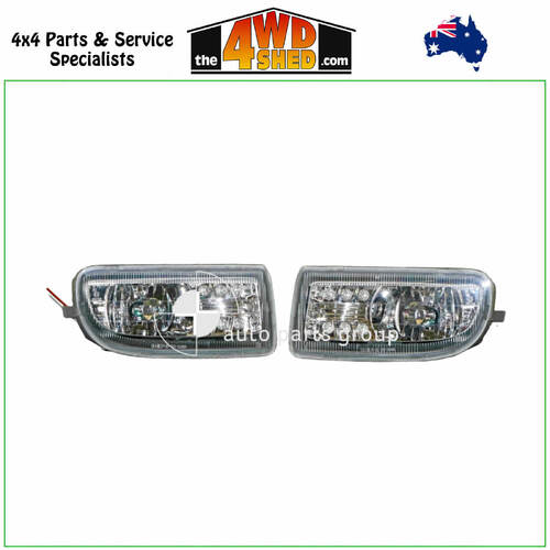 LED Offroad Fog Lights Toyota Landcruiser 100 Series - PAIR