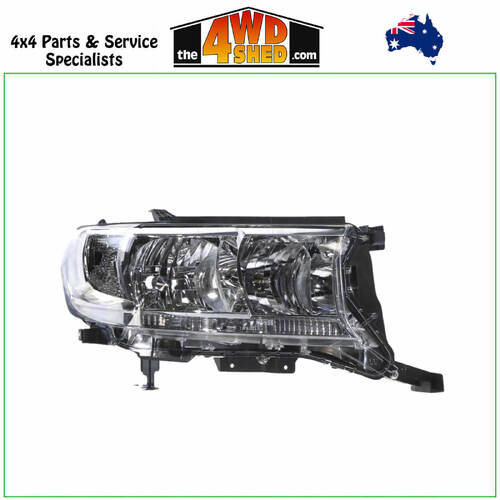 Headlight Toyota Landcruiser 200 Series GX 9/15-On - Right