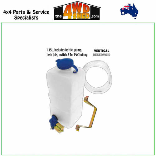 Universal Type 1.45l Vertical Mount Windscreen Washer Bottle