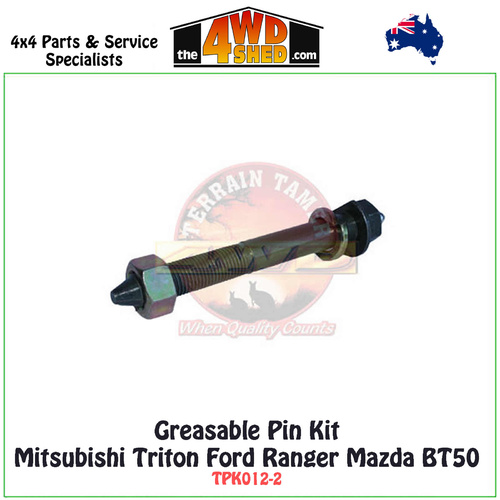 Greasable Pin Kit Mitsubishi Triton Ford Ranger Mazda BT50