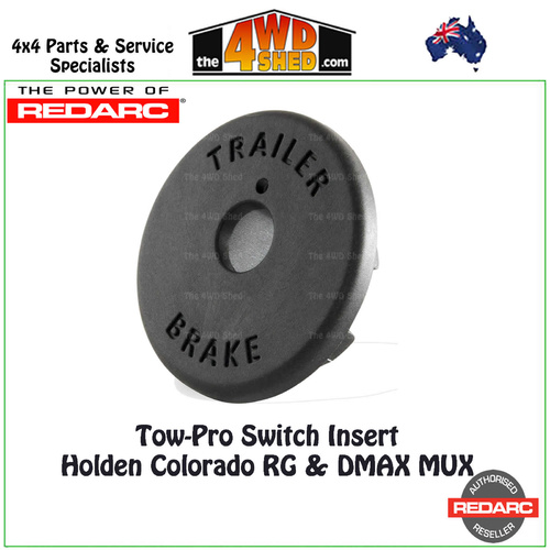 Tow-Pro Switch Insert Panel Holden Colorado RG Isuzu DMAX MUX