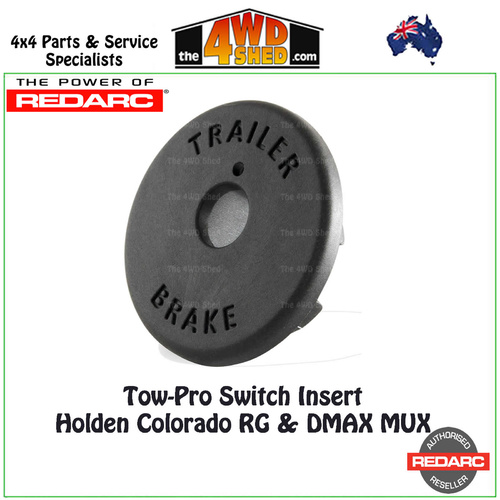 Tow-Pro Switch Insert Panel Holden Colorado RG DMAX MUX
