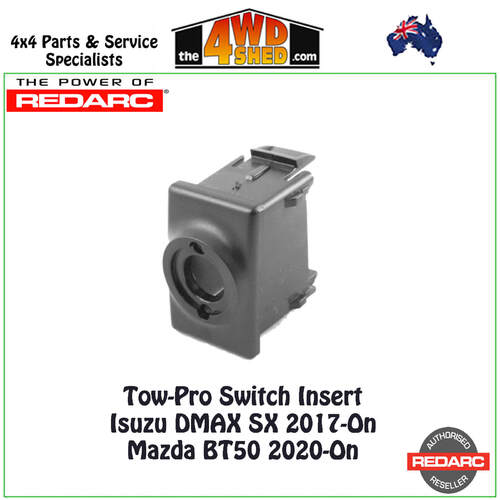 Tow-Pro Switch Insert Panel Isuzu DMAX SX & Mazda BT50 TF