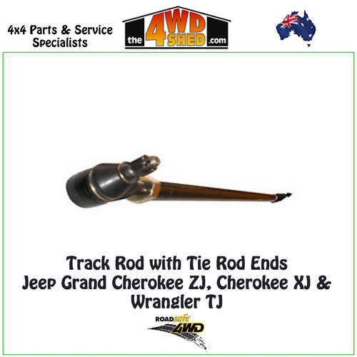 Track Rod with Tie Rod Ends - Jeep Grand Cherokee ZJ, Cherokee XJ & Wrangler TJ
