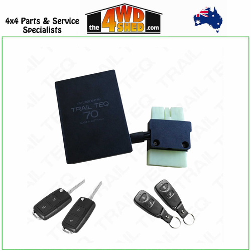 Keyless Remote Entry Plug & Play Kit Toyota 70 78 79 Series Landcruiser 1990-2007