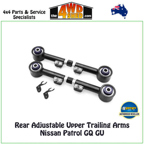 Rear Adjustable Upper Trailing Arms Nissan Patrol GQ GU