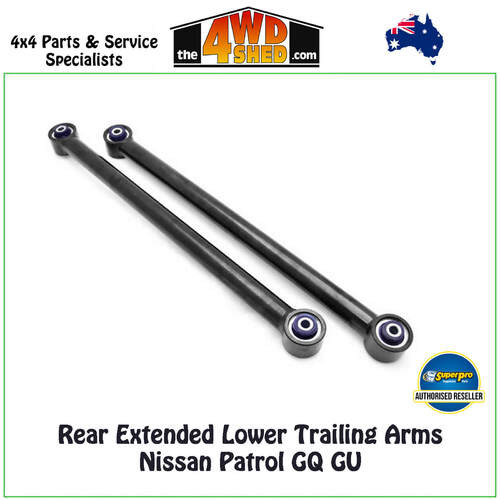 Rear Extended Lower Trailing Arms Nissan Patrol GQ GU