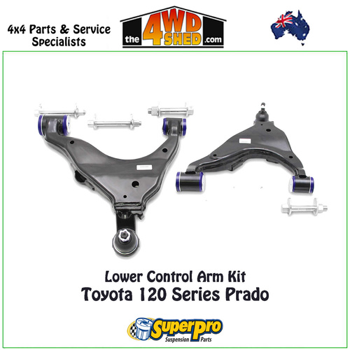 Lower Standard Control Arm Kit Toyota Prado 120 Series