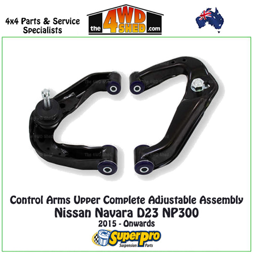 Upper Adjustable Control Arm Kit Nissan Navara D23 NP300