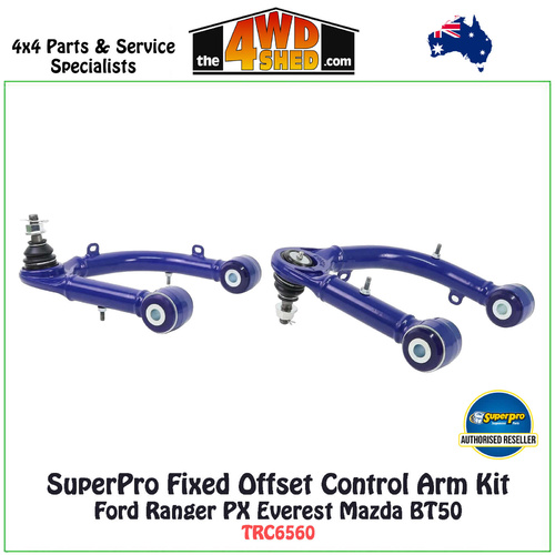 Upper Control Arm Fixed Offset Kit Mazda BT50 UP UR
