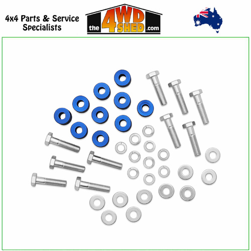 Front Chassis Brace Drop Spacer Kit Toyota Hilux 2015-On