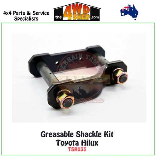 Greasable Shackle Kit Toyota Hilux 2015-2021