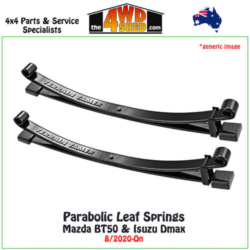 Parabolic Leaf Springs Mazda BT50 & Isuzu DMAX 8/2020-On